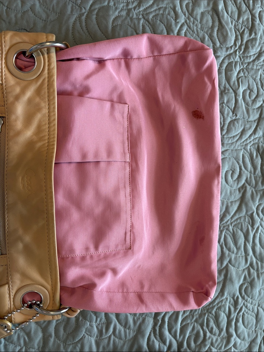 Coach Parker Hippie Leather Shoulder Bag with Top Handle - Picture 4 of 10